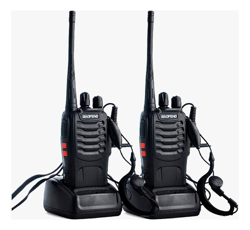 Radios Comunicacion X2 Completos Listos Para Usar Baofeng Hf