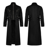 Medieval Renaissance Punk Coat Gothic Long Dress