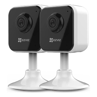 Kit X2 Mini Camaras De Seguridad Wifi Full Hd Imantada Ezviz Blanco | Mismo precio en cuotas