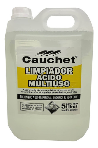 Limpiador Acido Muriatico Piscina Ladrillo Piso Sp5 5 Litros