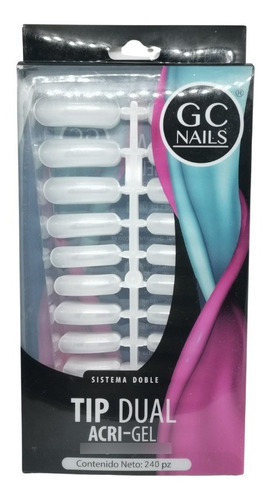 Tip Dual Sistem Acri-gel Gc Nails (sistema Doble)