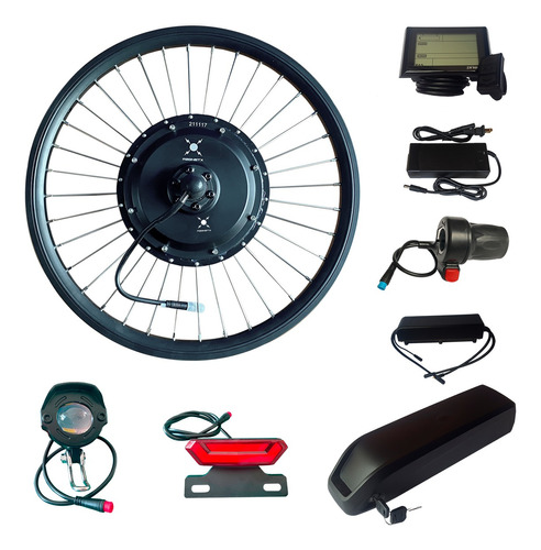 Kit Bicicleta Eléctrica Magnetx 750w 12 Ah R20 Msi