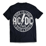 Camiseta Acdc High Voltage Rock Activity