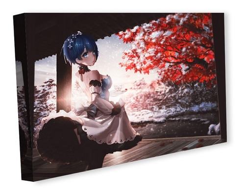 Cuadro Decorativo Re Zero Anime. 30x40cm 5 Modelos