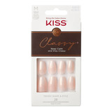 Uñas Glue-on Kiss Classy - Cozy Mee