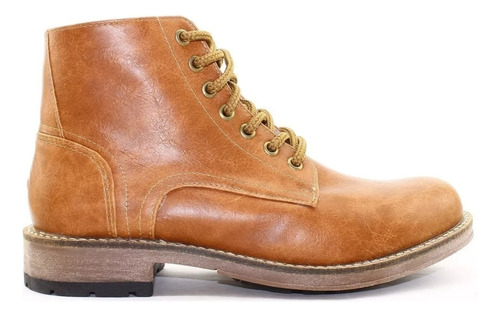 Borcegos De Cuero Hombre Botas Zapatillas Zapatos Acordonado