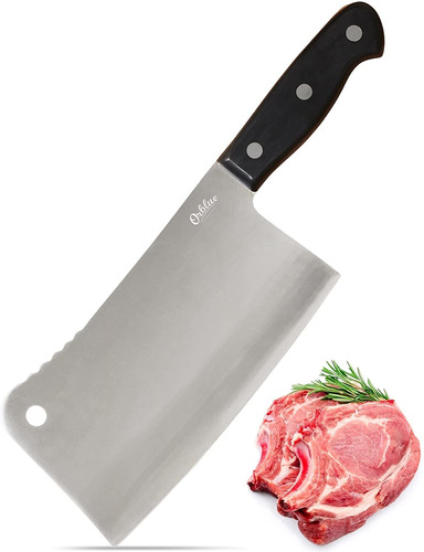 Cuchilla De Carne Orblue Premium - Carnicero De Chef De Acer