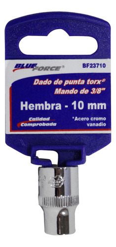 Dados Torx Hembra Blue Force Bf23710 10 Mm Mando 3/8