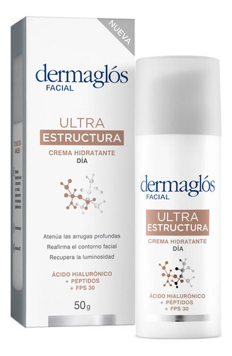 Crema Facial Dermaglos Ultra Estructura Dia X50gr Dermaglós