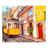 Papel De Parede Viagem Portugal Lisboa Sala Adesivo 364