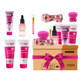 Kit Skincare Completo Limpeza Pele Rosa Mosqueta Presente  