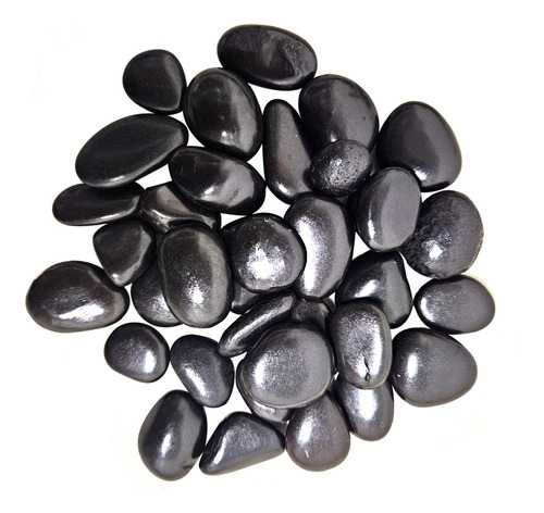 Piedras Decorativas Color Negro 350g 