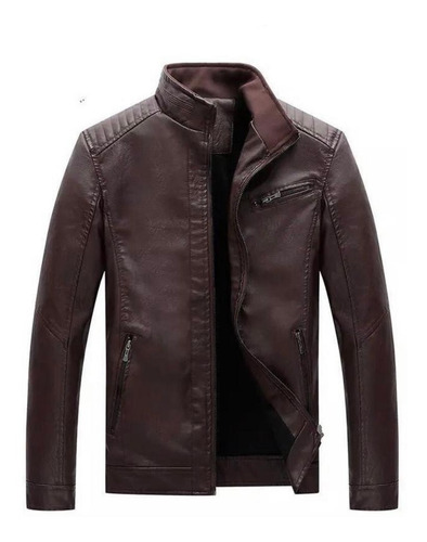 Jaqueta De Couro Masculina - Motoqueiro - Top