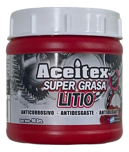 Grasa De Litio Super 90gr Aceitex Avant Motos