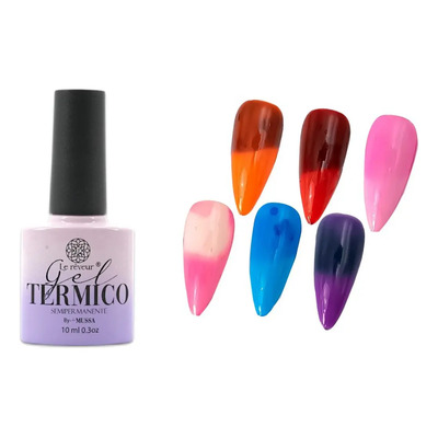 Gama Gel Semipermanente Térmico-6 Piezas Gel Polish Color Gama A | MercadoLibre