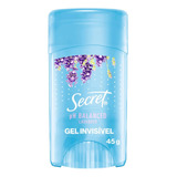 Desodorante Secret Gel Ph Balanced Lavender 45g 