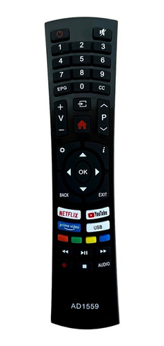 Control Remoto Caixun, Exclusiv, Recco Smart Tv + Pilas