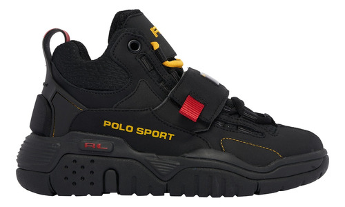 Tenis Polo Ralph Lauren Bota Negro Hombre B