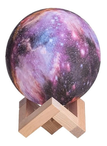 Lampara Luna 3d Galaxia