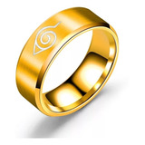 Anillo Naruto Anime Japonés Acero Inoxidable 