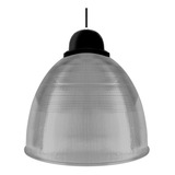 Lámpara Colgante Campana Plastica E40 Led Bajo Consumo 35cm