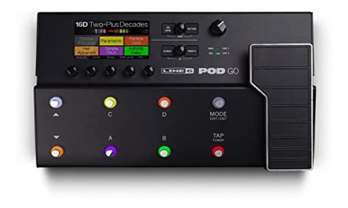 Pedal De Efecto Line 6 Pod Go  Negro