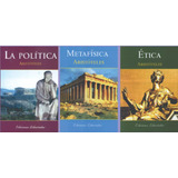 Libros Aristóteles Lote X3 Libros Política Ética Metafísica