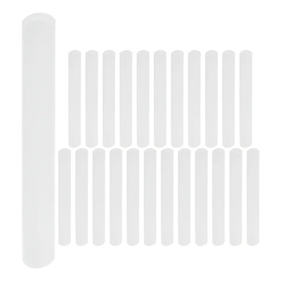 24 Pulseras Blancas En Blanco Para Bofetadas, Bandas Para Gr