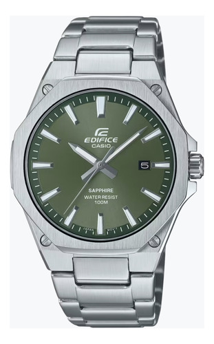 Edifice Efr S108d Original Cristal Sapphire Zafiro Delgado