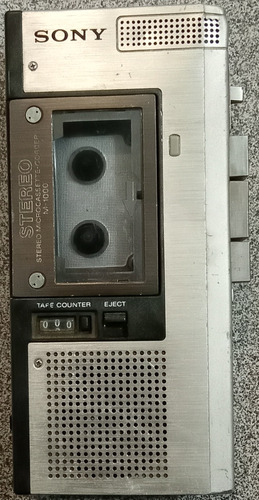 Stereo Microcassette Corder Sony M-1000(anda No Envio)