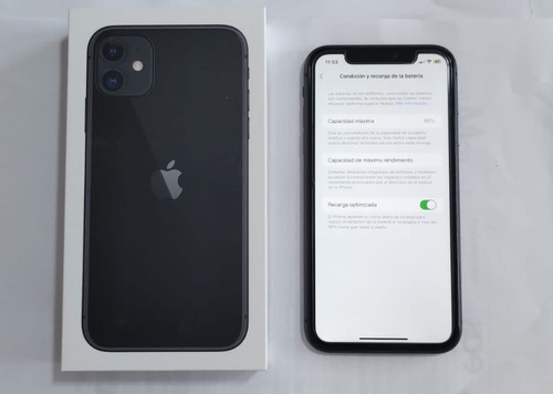 Apple iPhone 11 (128 Gb) - Negro. Usado. 