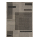 Tapete Sisal Sem Pelo Eco-nature Painel Bege/chumbo 200x250