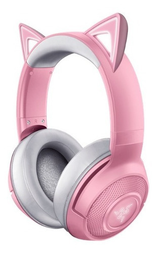 Audífono C/mic. Razer Kraken Kitty Bluetooth Chroma Quartz Color Rosa Color De La Luz Chroma Rgb