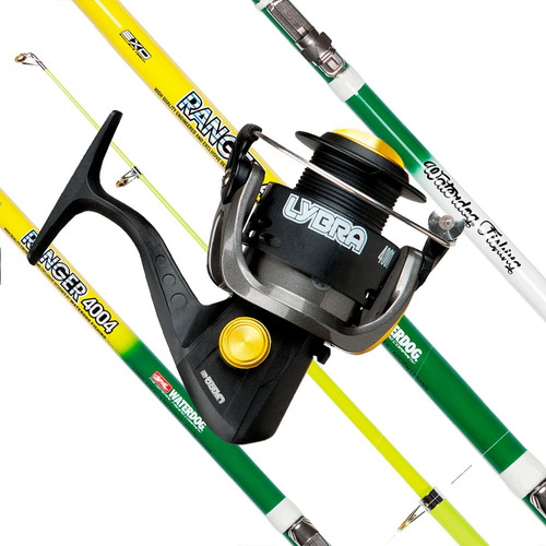 Combo Pejerrey Completo Waterdog Caña Reel Tanza Linea