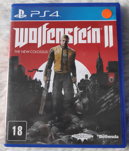 Jogo Wolfenstein 2 (playstation 4, Mídia Física)