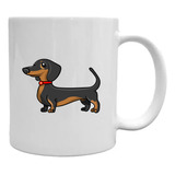 Taza Cerámica Perro Salchicha Todos Los Modelos !!!