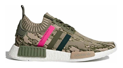 Tenis Mujer adidas Originales Impecables Nmd_r1 Green Camo