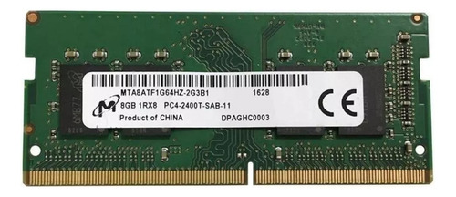 Memoria Sodimm Ddr4 8gb 3200mhz Mta4atf1g64hz