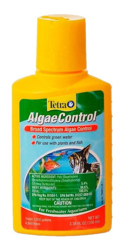 Algae Control Tetra De 100ml Alguicida Rinde 4540 Litros