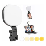 Luz Led For Selfies Recargable Usb-c, Luz For Teléfono Cel