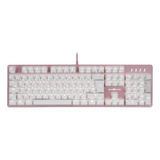 Teclado Mecánico Game Factor Kbg400-pk-rd Switch Red