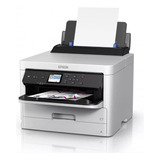 Impresora A Color Simple Función Epson Workforce Pro Wf-c5290 Con Wifi Blanca Y Gris 100v/240v