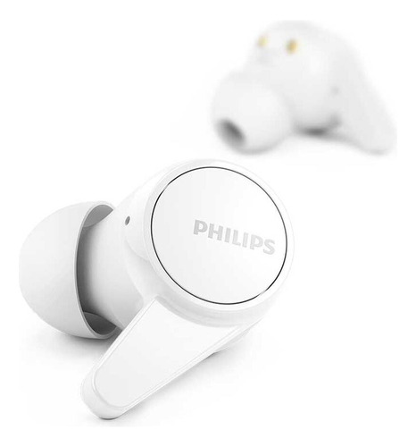 Philips Audífono True Wireless Bluetooth Tat1207 Blanco