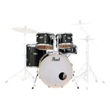 Bateria Pearl Export Exx | Exx725sp | Shell Pack Bumbo 22 Cor Jet Black