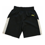 Short, Puma, Lifestyle, Negro Talle 5. Niño.