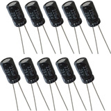 Capacitor Eletrolítico 220uf 25v - 10 Peças