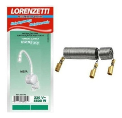 Resistência Torneira Loren Easy Bancada 220/5500w Lorenzetti