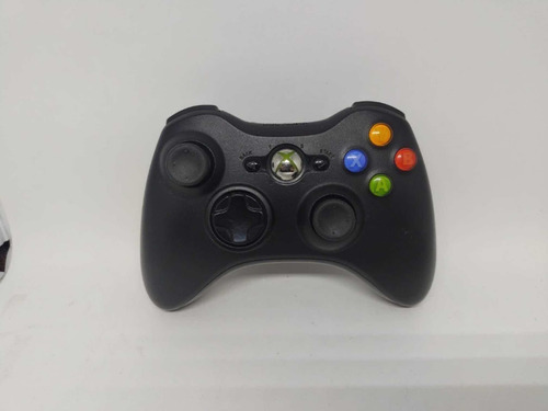 Controle Preto Xbox 360 Original Em Perfeito Estado