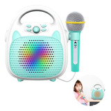 Máquina De Cantar Para Niños, Karaoke, Con Micrófono One