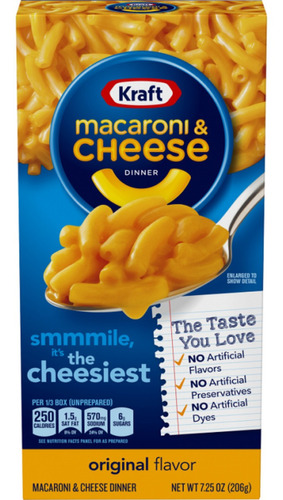 Macaroni & Cheese Macarrones Con Queso Mac And Cheese Kraft